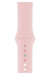 Apple Watch Uyumlu Silikon Kordon Pudra Pembe